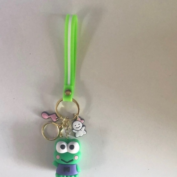 BRAND NEW 3 Sanrio Keychains:  Hello Kitty, Pom Pom, & Kerropi Keychain - Picture 5 of 7